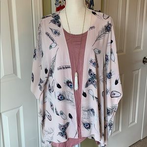 Emerald Rose Pink Tee Size 1X